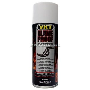 GSP101 Flat white flameproof uitlaatlak (mat wit)