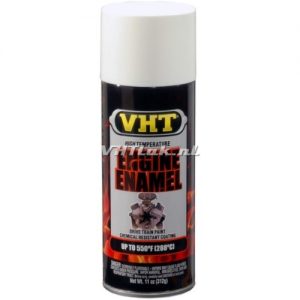 SP129 Gloss white (wit) motorlak -VHT