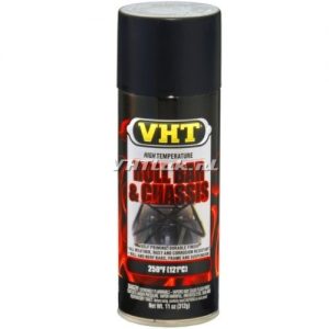 SP671 Black satin chassis epoxy paint (zijdeglans zwart) -VHT