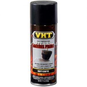 SP906 Barrel paint satin black (zijdeglans zwart) -VHT